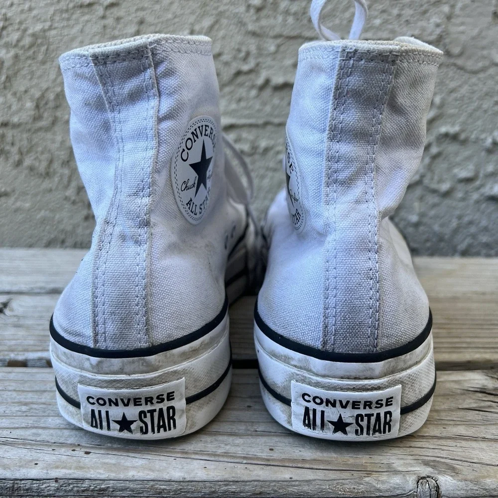 Converse Shoes Women Size 9 Chuck Taylor‎ All Star White Platform
